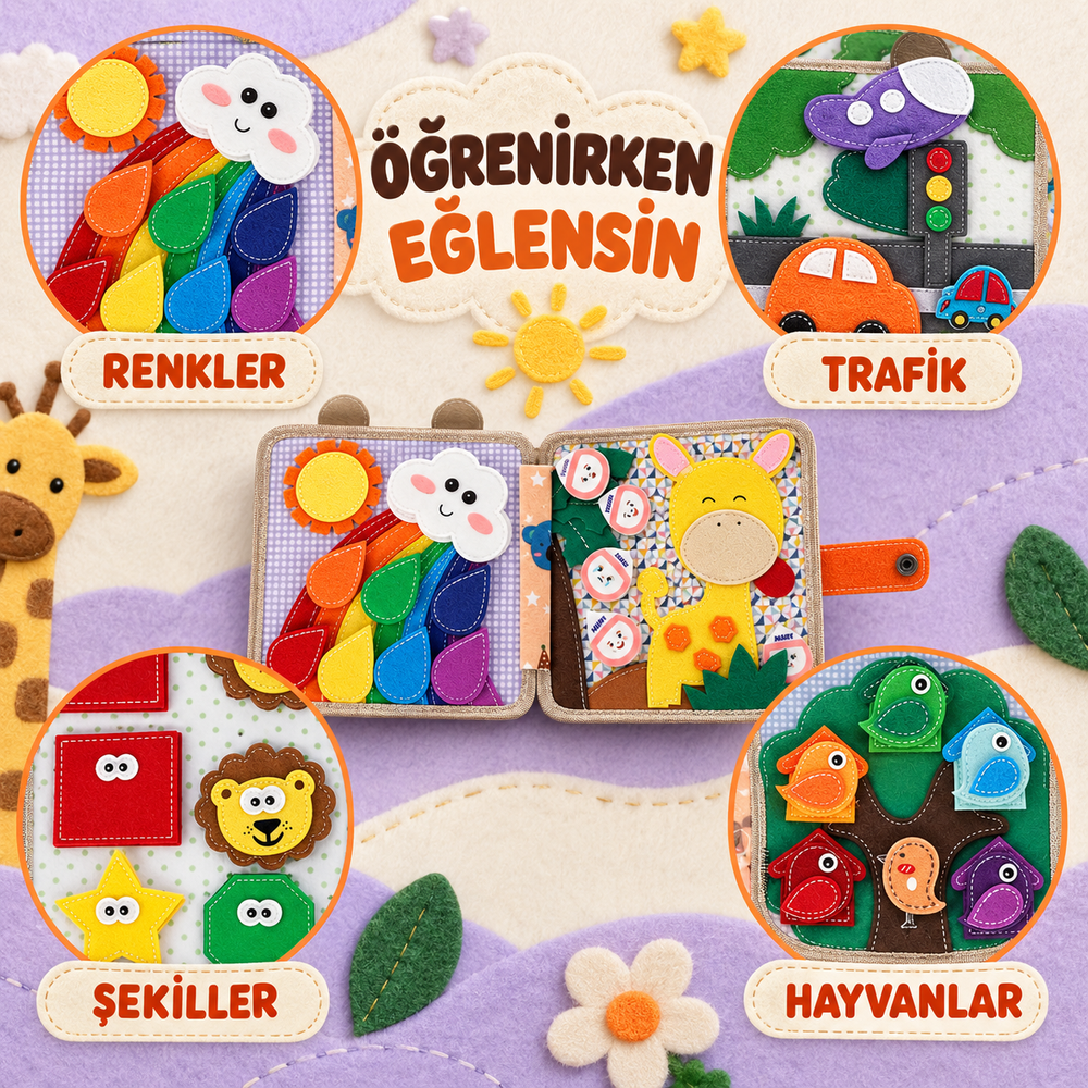 Zürafa Keçe Kitabı