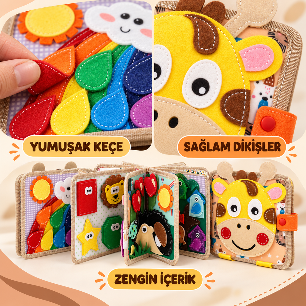 Zürafa Keçe Kitabı