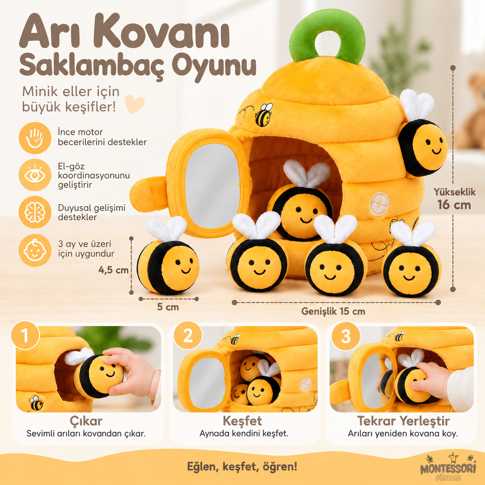 Montessori Arı Kovanı Seti