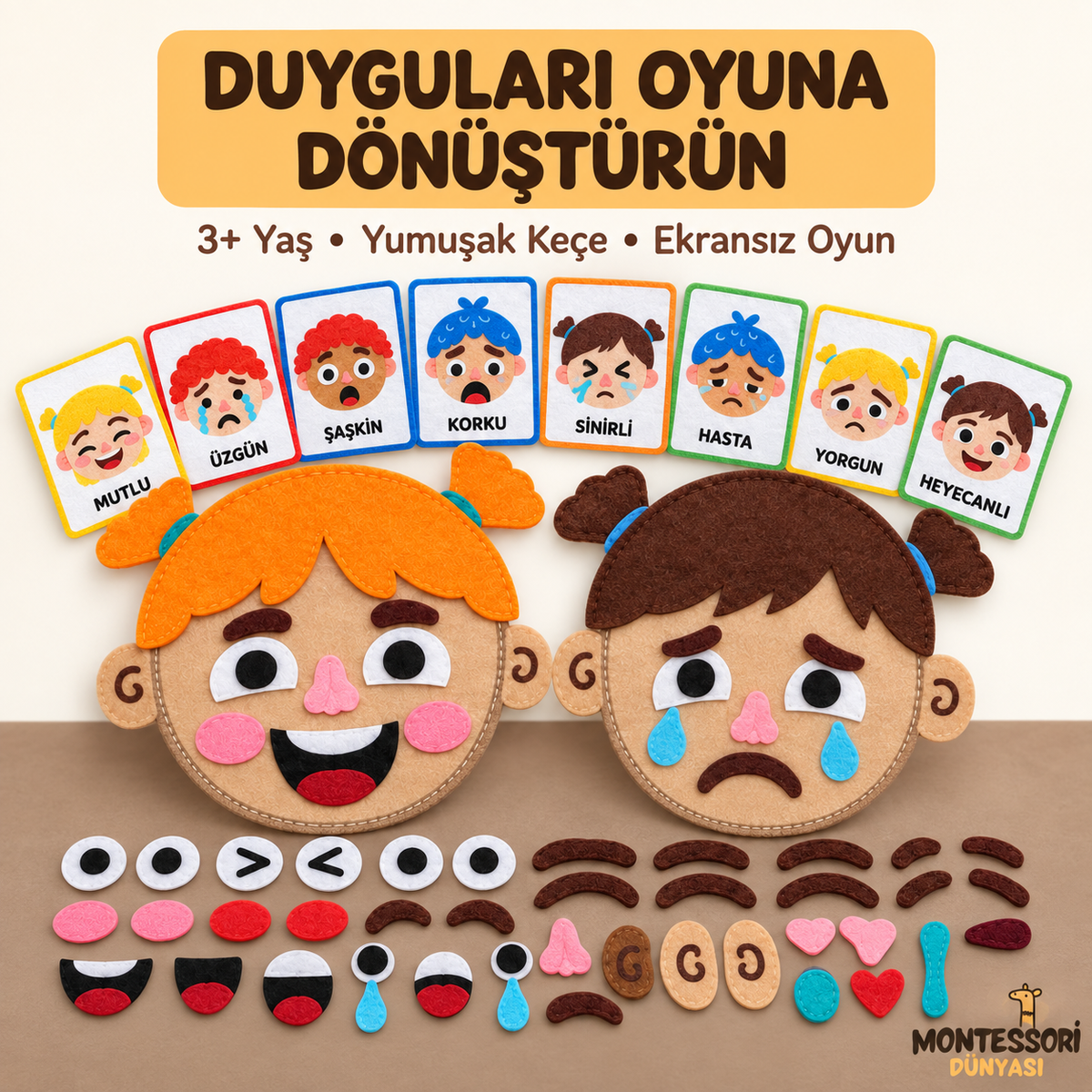 Montessori Duygu Eğitim Seti