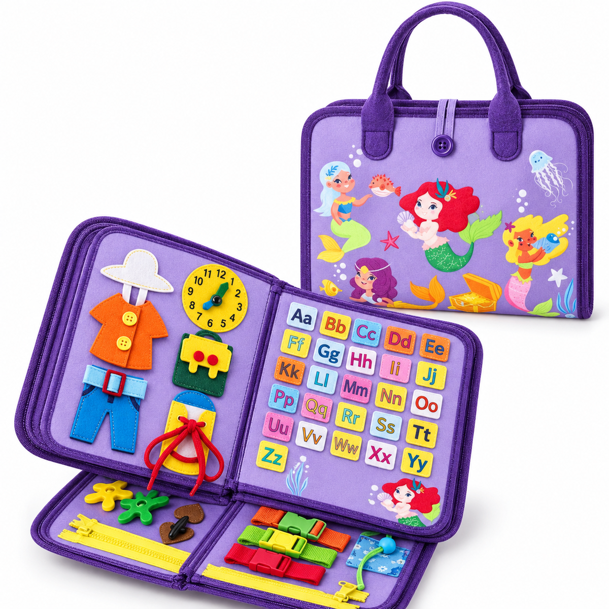 Montessori Deniz Kızı Keçe Kitabı