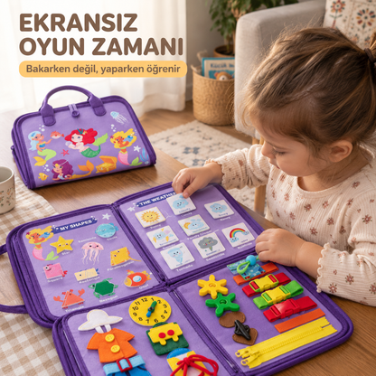 Montessori Deniz Kızı Keçe Kitabı