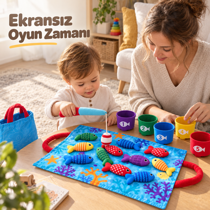 Montessori Balık Tutma Oyunu