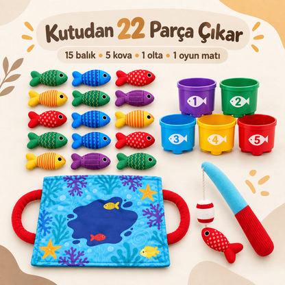 Montessori Balık Tutma Oyunu